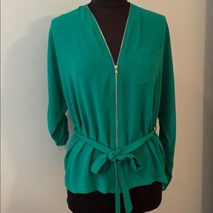 Double Zero Green Blouse